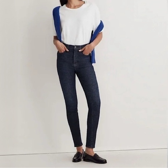 Madewell Denim - {Madewell} 10” High-Rise Skinny in Bensley Stretch Denim Jeans